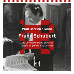 Franz Schubert / Paul Badura-Skoda The Complete Piano Sonatas Played On Period Instruments CD Box Set