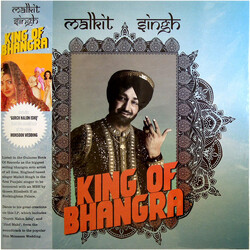 Malkit Singh King Of Bhangra Vinyl LP
