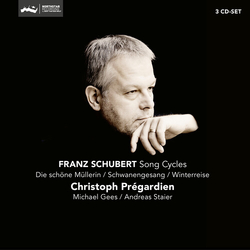 Schubert Pregardien Gees Song Cycles (3Pk) CD