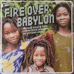 Various Fire Over Babylon (Dread, Peace And Conscious Sounds At Studio One) Vinyl 2 LP