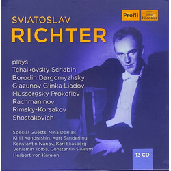 Sviatoslav Richter / Pyotr Ilyich Tchaikovsky / Alexander Scriabine / Alexander Borodin / Александр Сергеевич Даргомыжский / Alexander Glazunov / Mikh