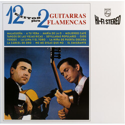 Paco De Lucía / Ricardo Modrego / Los 7 De Andalucía 12 Exitos Para Dos Guitarras Flamencas VINYL LP