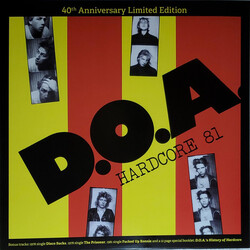 D.O.A. (2) Hardcore 81 Vinyl LP