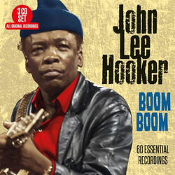 John Lee Hooker Boom Boom - 60 Essential Recordings CD