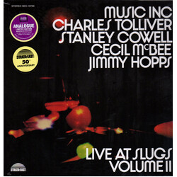 Music Inc Live At Slugs' Volume II Vinyl LP