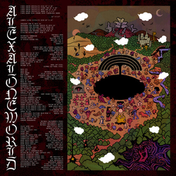 Alexalone Alexaloneworld (Burgundy + Black Swirl VINYL) VINYL LP
