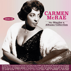 Carmen McRae The Singles & Albums Collection: 1946-58 CDr