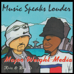 Major Weight Media Music Speaks Louder (Ep) VINYL 12INCH
