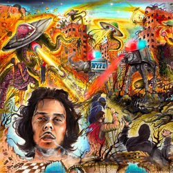 Ufo Fev Vanderslice Enigma Of Dali vinyl LP