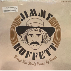 Jimmy Buffett Songs You Don't Know By Heart Vinyl 2 LP