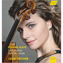 Eugène Ysaÿe / Julia Fischer (4) Six Sonatas For Solo Violin Vinyl 2 LP