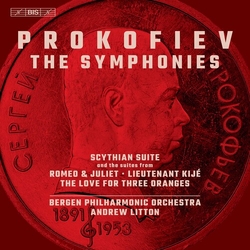 Prokofiev Bergen Philharmonic Orch Bondarenko Symphonies (Hybr) SACD CD