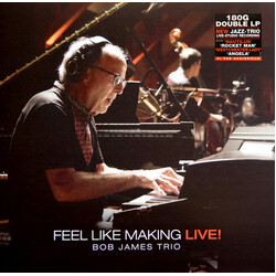 Bob James Trio Feel Like Making LIVE! (Black Colour) VINYL 2 LP