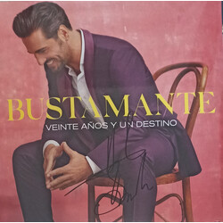 David Bustamante Veinte Años Y Un Destino Vinyl 2 LP