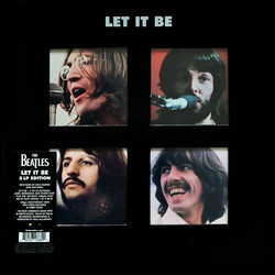 The Beatles Let It Be Vinyl 4 LP Box Set