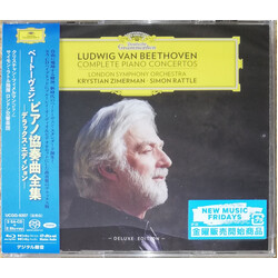 Ludwig van Beethoven / The London Symphony Orchestra / Krystian Zimerman / Sir Simon Rattle Complete Piano Concertos Multi SACD/Blu-ray