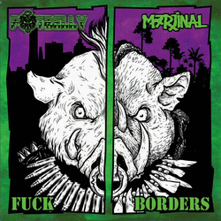 Potbelly / Marjinal Fuck Borders VINYL LP