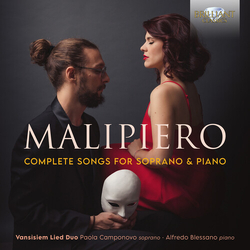 Malipiero Vanisiem Lied Duo Complete Songs For Soprano (3Pk) CD