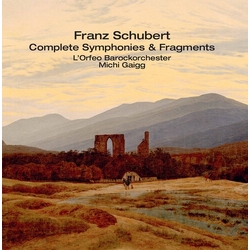 Schubert L'Orfeo Barockorchester Gaigg Complete Symphonies & Fragment 4 X CD