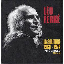 Léo Ferré La Solitude 1968-1974 Intégrale Vol. 3 CD Box Set