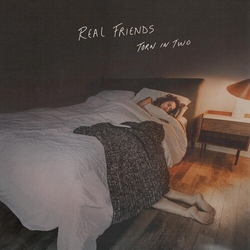 Real Friends Torn In Two BLUE PINK WHITE VINYL LP