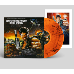 Claudio (Colv) (Ltd) (Org) (Post) (Ita) Simonetti Hands Of Steel (Vendetta Dal Futuro) O.S.T. vinyl LP