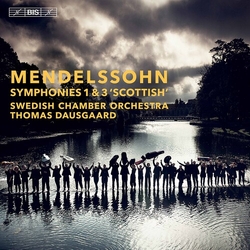 Mendelssohn Swedish Chamber Orch Dausgaard Symphonies 1 & 3 SACD