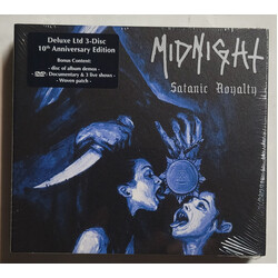 Midnight (9) Satanic Royalty Multi CD/DVD