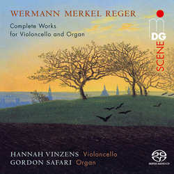 Merkel Vinzens Safari Complete Works for Cello & Organ SACD