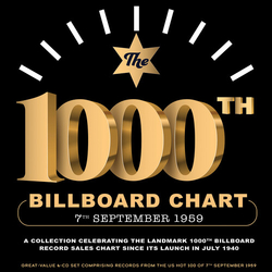 1000Th Billboard Chart 7Th September 1959 Var 1000Th Billboard Chart 7Th September 1959 Var CD
