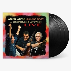 Chick Corea Akoustic Band / John Patitucci / Dave Weckl Live VINYL 3 LP