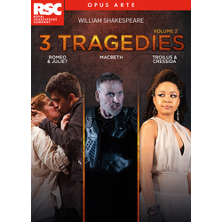 Shakespeare 3 Tragedies 2 3 X CD