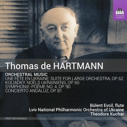 Thomas De Hartmann / Bülent Evcil / Симфонічний Оркестр Львівської Філармонії / Theodore Kuchar Orchestral Music CD