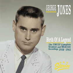George Jones (2) Birth Of A Legend: The Truly Complete Starday & Mercury Recordings 1954-1961 CD Box Set