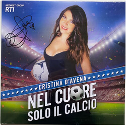 Cristina D'Avena Nel Cuore Solo Il Calcio VINYL LP
