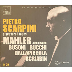 Pietro Scarpini Discovered Tapes / Mahler ... And Beyond CD