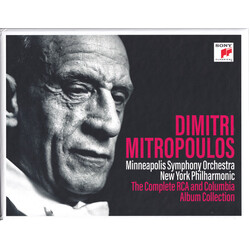 Dimitri Mitropoulos / Minneapolis Symphony Orchestra / The New York Philharmonic Orchestra The Complete RCA And Columbia Album Collection CD Box Set