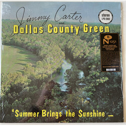 Jimmy Carter and Dallas County Green Summer Brings the Sunshine Vinyl LP