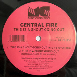 Central Fire This Is A Shout Going Out Vinyl