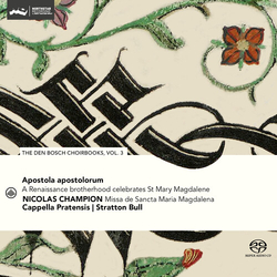 Champion Cappella Pratensis Apostola Apostolorum (Hybr) SACD CD