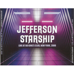 Jefferson Starship Live At BB King's Club, New York, 2000 CD