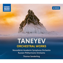 Taneyev Sanderling Orchestral Works (4Pk) CD