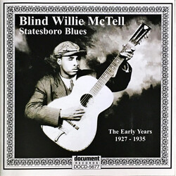 Blind Willie McTell Statesboro Blues - The Early Years 1927 - 1935 CD