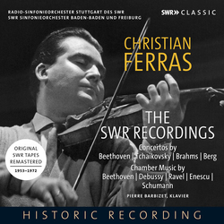 Beethoven Ferras Christian Ferras Plays Violin Sonatas & Concertos CD
