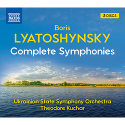 Lyatoshynsky Ukrainian State Symphony Orchestra Complete Symphonies (3Pk) CD
