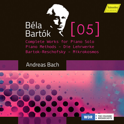 Bartok Bach Complete Works for Piano Solo 5 3 X CD
