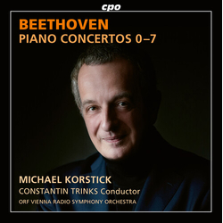 Beethoven Korstick Piano Concertos 0-7 4 X CD
