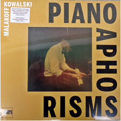 Malakoff Kowalski Piano Aphorisms (Sonata In Four Movements) Vinyl LP