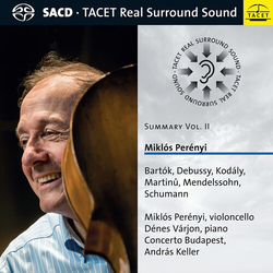 Mendelssohn Perenyi Concerto Budapest Summary Miklos Perenyi 2 SACD