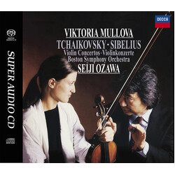 Viktoria Mullova / Pyotr Ilyich Tchaikovsky / Jean Sibelius / Boston Symphony Orchestra / Seiji Ozawa Violin Concertos • Violinkonzerte SACD
